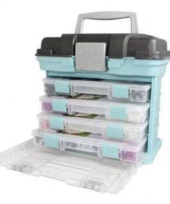 Creative Options Small Grab N' Go Rack System - Soft Blue Storage Boxes