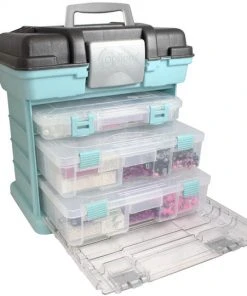 Creative Options Storage Boxes Medium Grab N' Go Rack System - Soft Blue