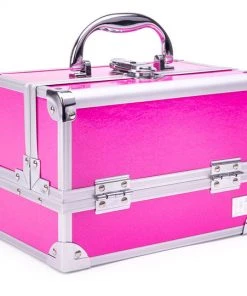 Caboodles Love Me™ Train Case - Hot Pink Sparkle Train Cases