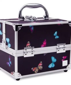 Caboodles Adored™ Train Case - Social Butterfly Print