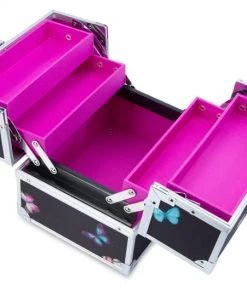 Caboodles Adored™ Train Case - Social Butterfly Print