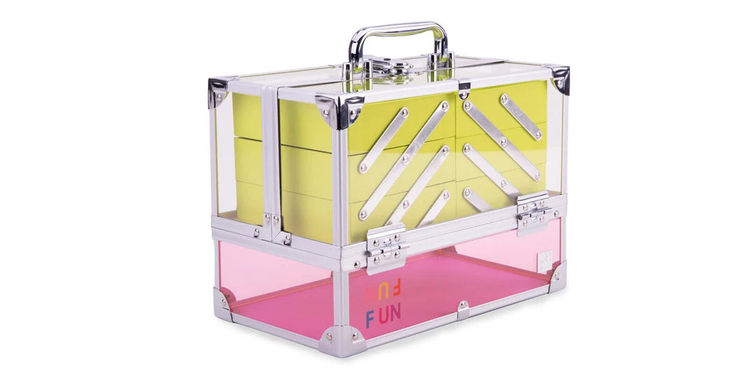 Caboodles Medium Neat Freak™ Train Case - Multi "Fun" 4 Caboodles Medium Neat Freak™ Train Case - Multi "Fun"