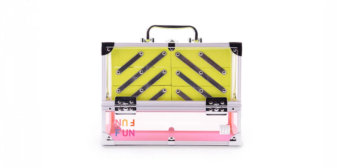 Caboodles Medium Neat Freak™ Train Case - Multi "Fun" 1 Caboodles Medium Neat Freak™ Train Case - Multi "Fun"