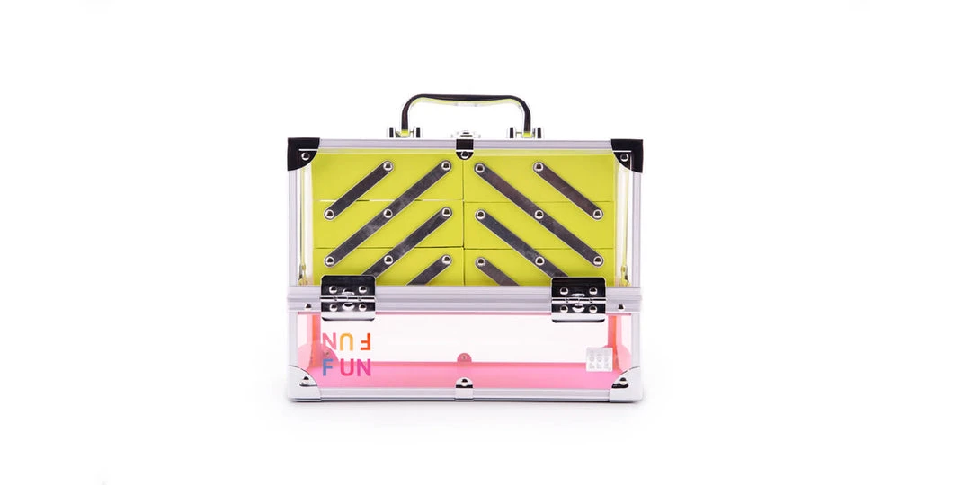 Caboodles Medium Neat Freak™ Train Case - Multi "Fun" 3 Caboodles Medium Neat Freak™ Train Case - Multi "Fun"
