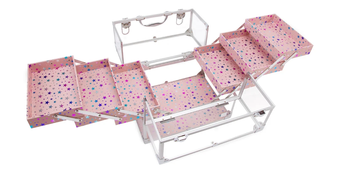 Caboodles Train Cases Neat Freak™ Train Case - Shooting Star Print 4 Caboodles Train Cases Neat Freak™ Train Case - Shooting Star Print