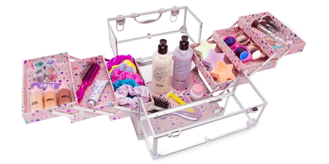 Caboodles Train Cases Neat Freak™ Train Case - Shooting Star Print 5 Caboodles Train Cases Neat Freak™ Train Case - Shooting Star Print