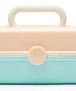 Caboodles Classic Cases Pretty In Petite™ Two-Tone - Peach/Seafoam