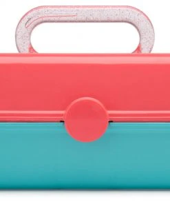 Caboodles Classic Cases Pretty In Petite™ Two-Tone - Coral/Mint