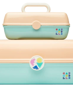 Caboodles Classic Cases Pretty In Petite™ Two-Tone - Peach/Seafoam
