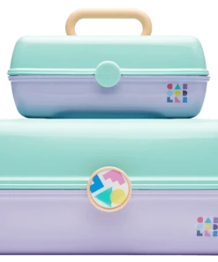 Caboodles Pretty In Petite™ Two-Tone - Seafoam/Lilac Classic Cases 9 Caboodles Pretty In Petite™ Two-Tone - Seafoam/Lilac Classic Cases