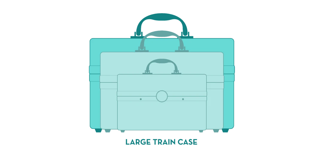 Caboodles Train Cases Neat Freak™ Train Case - Shooting Star Print 6 Caboodles Train Cases Neat Freak™ Train Case - Shooting Star Print