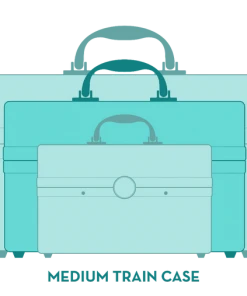 Caboodles Adored™ Train Case - Social Butterfly Print